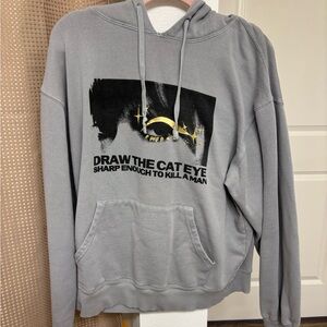 Taylor Swift Gray Cat Eye Sweater